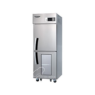 25박스업소용냉장고(글라스도어1/2냉동,냉장) LD-623RF-1G