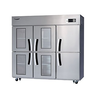 65박스업소용냉장고(글라스도어/냉동/냉장) LD-1763RF-4G