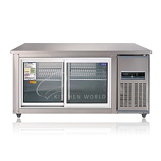 우성 테이블냉장고1500(글라스형 올냉장 디지털)