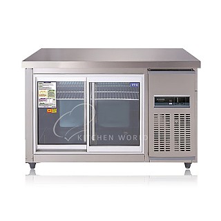 우성 테이블냉장고1200(글라스형 올냉장 디지털)