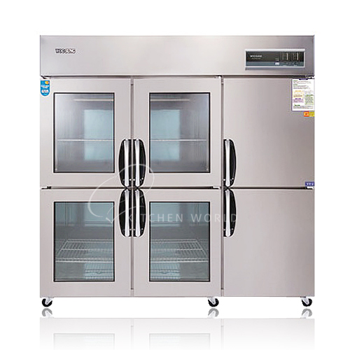 우성 65박스냉동냉장고(글라스형 1/3냉동 디지털)