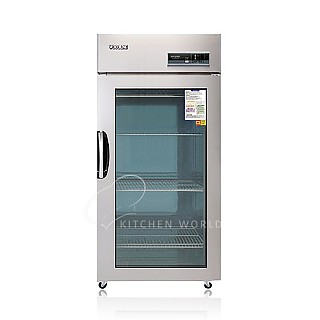 30박스업소용냉장고(냉장전용/스텐/글라스도어/디지탈) WSM-830R(1G)