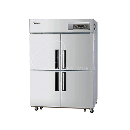 45박스업소용냉장고(1/2냉동/스텐/디지털/간냉식) CRF-1004HRF