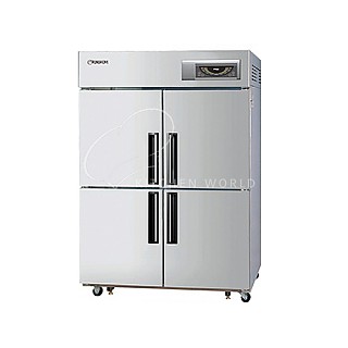 45박스업소용냉장고(1/2냉동/스텐/디지털/간냉식) CRF-1004HRF