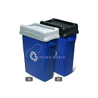 슬림짐손잡이부착재활용쓰레기통세트(60ℓ)