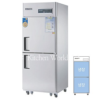 그랜드우성 고급형 30박스업소용냉장고 CWSM-740R(직냉식/올냉장)업소용냉장고