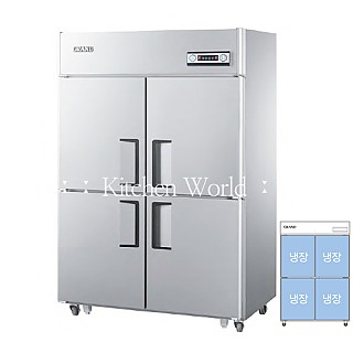 그랜드우성 보급형 45박스업소용냉장고(올냉장/직냉식) GWS-1244DR
