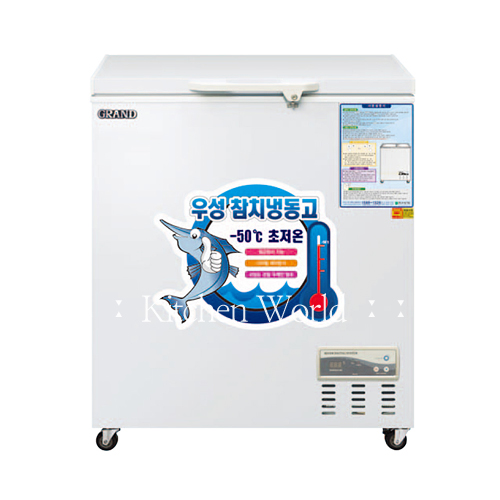 그랜드우성 보급형 디지털 참치냉동고(165ℓ,1도어) 직냉식 WSM-1300UC